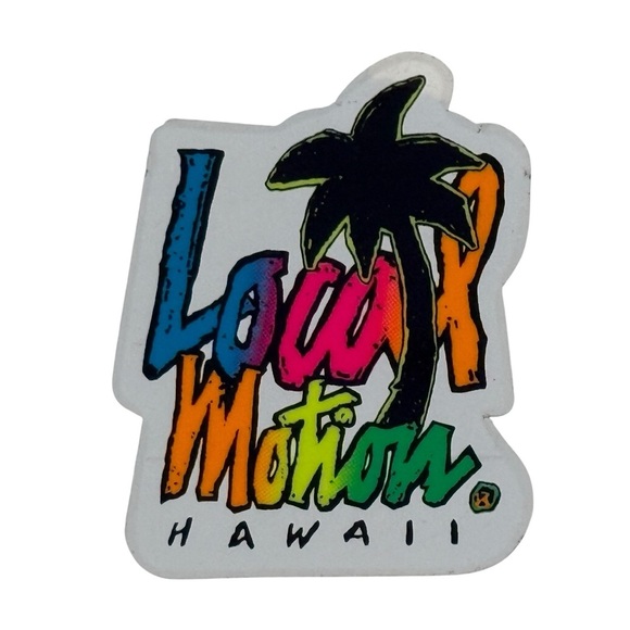 VTG LOCAL MOTION Hawaii Rainbow Colored Sticker - Picture 1 of 1